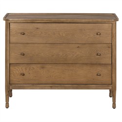 Franny Saddle Brown Oak Chest
