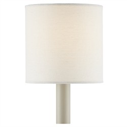 Jodie Coastal Beach Off White Grasscloth Drum Chandelier Shade