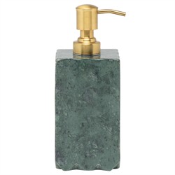 Pigeon and Poodle Proviso Modern Classic Jade Green Fluted Marble Soap Pump