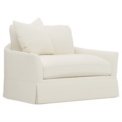 Hartwell Marshmallow Performance Chair and a Half