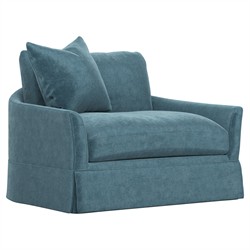 Hartwell Lakeside Performance Velvet Chair and a Half
