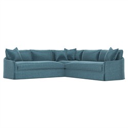 Hartwell Lakeside Performance Velvet Corner Sectional - 118"
