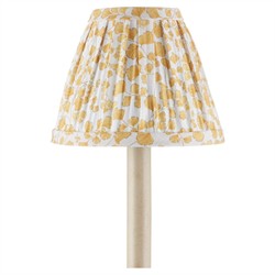 Mirelle Traditional Yellow Fern Tapered Chandelier Shade