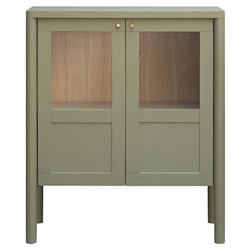 Riona Modern Classic Green Pine Wood Cabinet