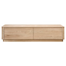 Rex Modern Classic Natural Oak Rectangular Storage Coffee Table