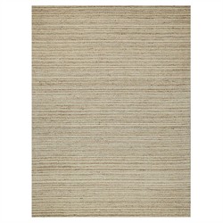 Althea Coastal Beach Beige Wool Solid Rug - 6'x9'