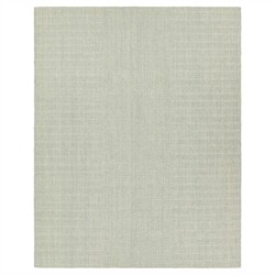 Novalie Modern Classic Light Green Wool Solid Rug - 6&#39;x9&#39;