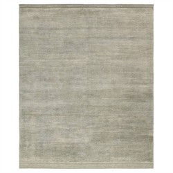 Jovana Updated Traditional Olive Wool Shag Solid Rug - 6&#39;x9&#39;