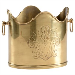 Eliott Updated Traditional Gold Brass Wine Chiller