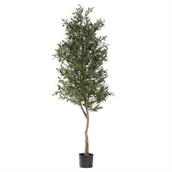 Bridger Modern Classic Green Faux Olive Potted Tree