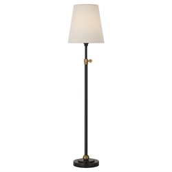 Visual Comfort Bryant Modern Classic Antique Brass Accent Bronze Cordless Table Lamp