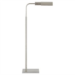Visual Comfort Studio Modern Classic Polished Nickel Cordless Pharmacy Floor Lamp
