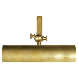 Visual Comfort Frame Makers Traditional Antique Brass Single Arm Picture Light Sconce - 8&quot;