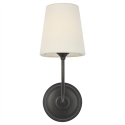 Visual Comfort Vendome Updated Traditional Bronze Cordless Single Armed Sconce