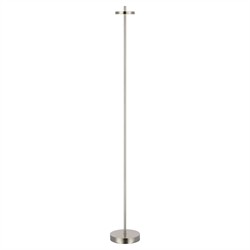 Visual Comfort Sene Modern Classic Museum Nickel Rechargeable Floor Lamp