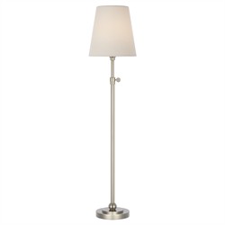 Visual Comfort Bryant Modern Classic Polished Nickel Cordless Table Lamp