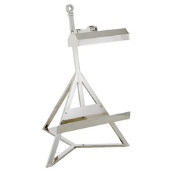 Visual Comfort Estelle Updated Traditional Polished Nickel Display Lamp