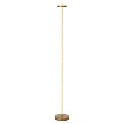Visual Comfort Sene Modern Classic Museum Brass Rechargeable Floor Lamp