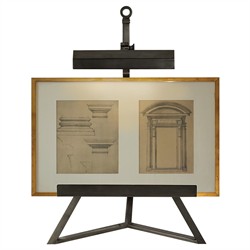 Visual Comfort Estelle Updated Traditional Gun Metal Display Lamp