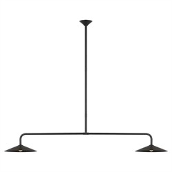 Visual Comfort Ponce Updated Traditional Iron Linear Pendant