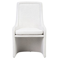 Heather Modern Classic Cream Crypton Dining Side Chair