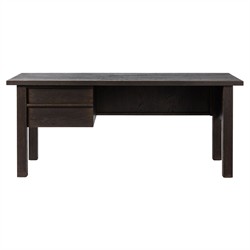 Joseph Rustic Lodge Dark Brown Oak Desk
