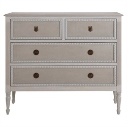Caroline Updated Traditional Cerused White Oak Dresser