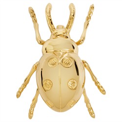 L'Objet Ladybug Modern Classic Gold Metal Bottle Opener