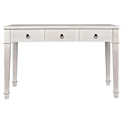 Abner Updated Traditional Whitewash Wood Desk