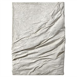 Palecek Genoa Coastal Beach White Draped Velvet Mixed Media - 40x28