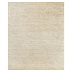 Saria Modern Classic Beige Wool Solid Rug - 6&#39;x9&#39;