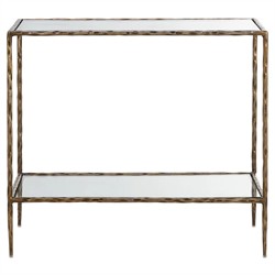 Mikayla Modern Classic Antique Brass Iron Nightstand
