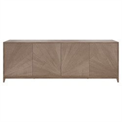Declan Modern Classic Brown Wood Sideboard