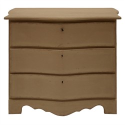 Carisse Updated Traditional Brown Reclaimed Pine Bachelor Chest