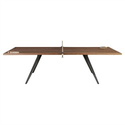 Seigfried Modern Classic Brown Oak Ping Pong Game Table