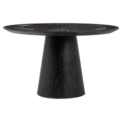 Skylar Modern Classic Bluestone Black Oak Poker Game Table
