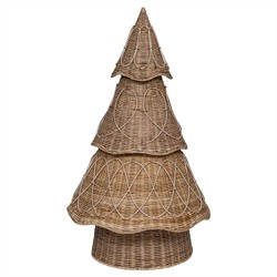 Juliska Provence French Country Whitewash Rattan Tree - 3'