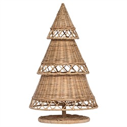 Juliska Provence French Country Whitewash Rattan Tree - 24"