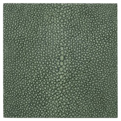 Henry Updated Traditional Juniper Faux Shagreen Square Coaster - Set of 4