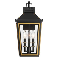 Visual Comfort Fremont French Black Rust Iron Outdoor Hanging