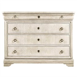 Delphina French Country Bleached Walnut Bachelor Chest