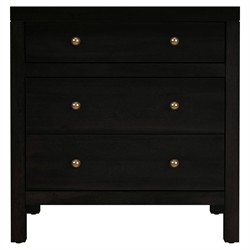 Shay Modern Classic Antique Coffee Acacia Wood Nightstand