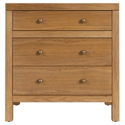 Shay Modern Classic Natural Oak Nightstand