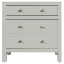 Shay Modern Classic Sage Green Acacia Wood Nightstand