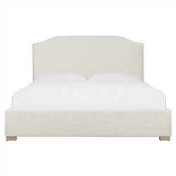 Siena Modern Classic White Bed - Queen