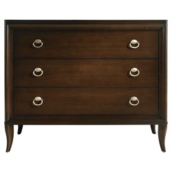 Century Tribeca Modern Classic Brown Maple Wood Bachelor Chest