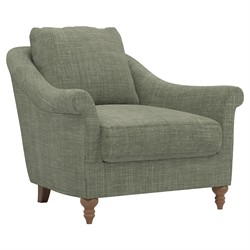 Amelie Moss Performance Linen Chair