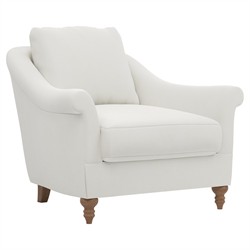 Amelie Glacier Velvet Chair