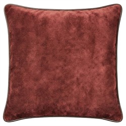 Amelie Smoked Paprika Velvet Throw Pillow - 23x23
