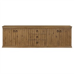 Cambra Drifted Oak Media Console - 92"